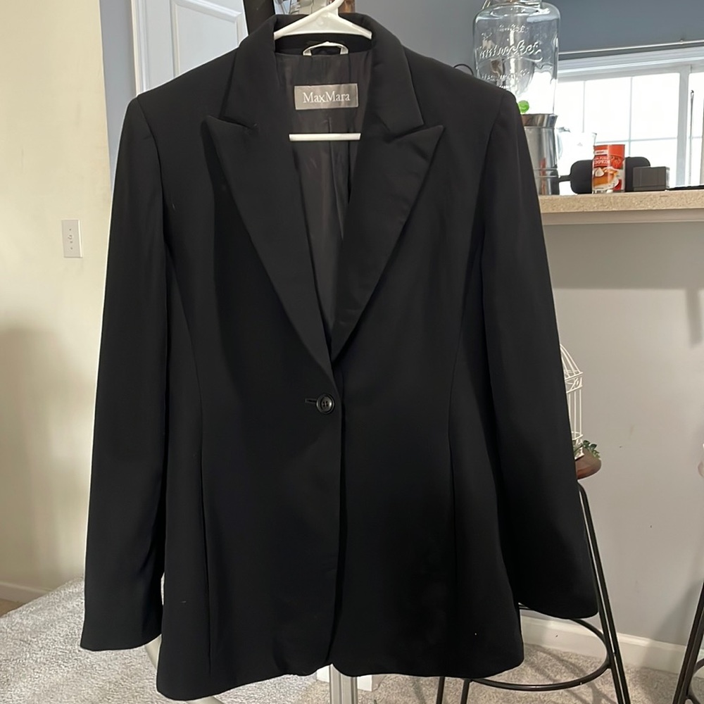 MaxMara Black Blazer